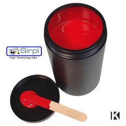 Inchiostro Rosso per Serigrafia su T-Shirt – 1Kg