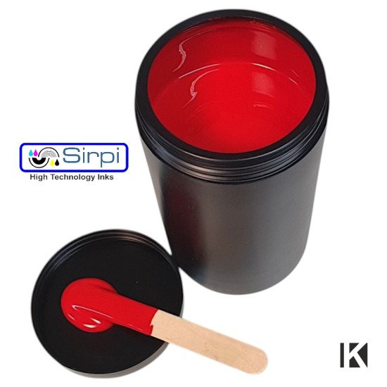 Inchiostro Rosso per Serigrafia su T-Shirt – 1Kg Inchiostro Rosso per Serigrafia su T-Shirt – 1Kg