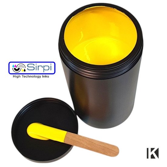 Inchiostro Giallo per Serigrafia su T-Shirt – 1Kg Inchiostro Giallo per Serigrafia su T-Shirt – 1Kg