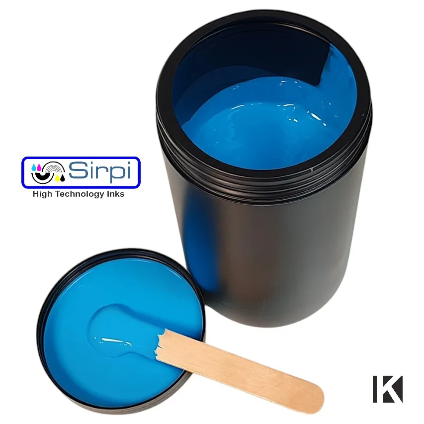 Inchiostro Nero Per Serigrafia Sirpi 1Kg &ndash; Colore Per Tessuto T-Shirt E Maglie