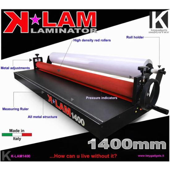 Laminatrice a freddo K-LAM 1400mm