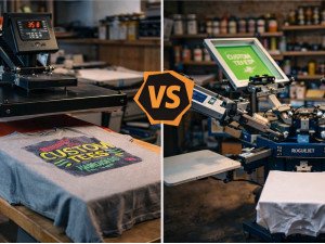Serigrafia o pressa a caldo: quale conviene?