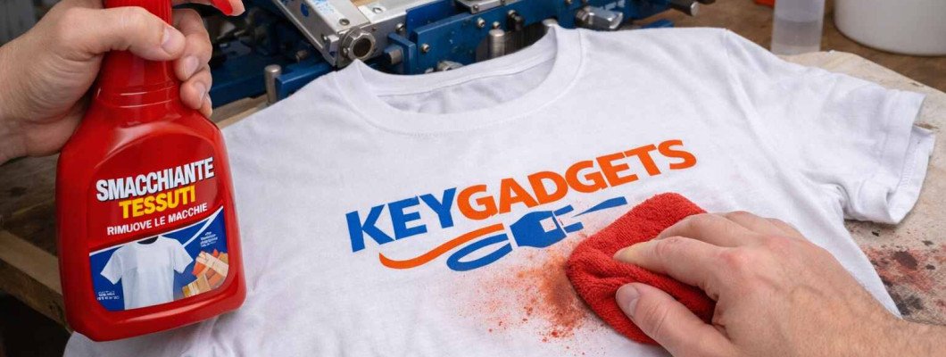 Come rimuovere una stampa serigrafica da una maglietta in modo sicuro