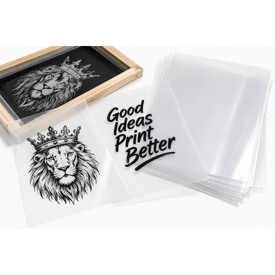 Fogli Lucidi per Stampante Inkjet Formato A3