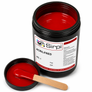 Inchiostro Rosso Scuro per Serigrafia su T-Shirt – 500gr/1Kg