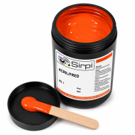Inchiostro Arancione per Serigrafia su T-Shirt - 500gr/1Kg