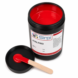 Inchiostro Rosso per Serigrafia su T-Shirt – 500gr/1Kg