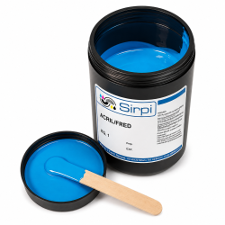 Inchiostro Azzurro per Serigrafia su T-Shirt – 500gr/1Kg