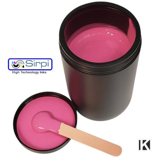 Inchiostro Rosa per Serigrafia su T-Shirt – 1Kg