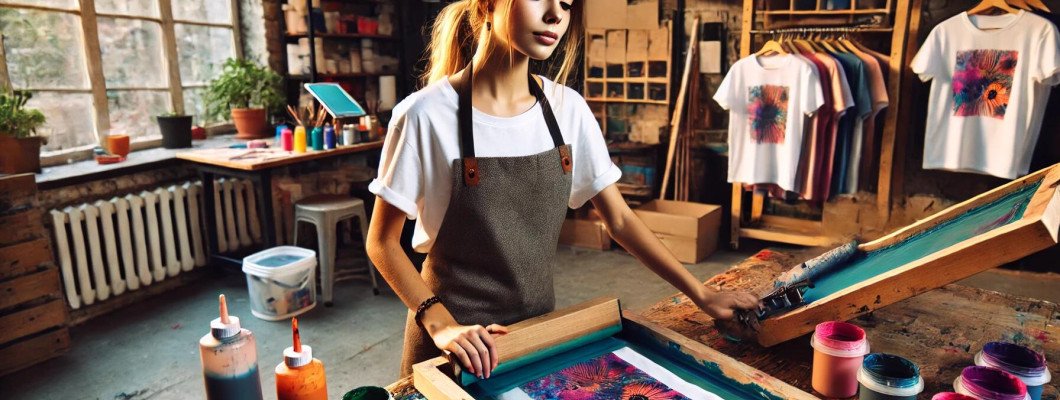 Come allestire un laboratorio di serigrafia in un piccolo spazio