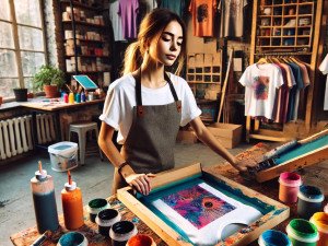 Come allestire un laboratorio di serigrafia in un piccolo spazio
