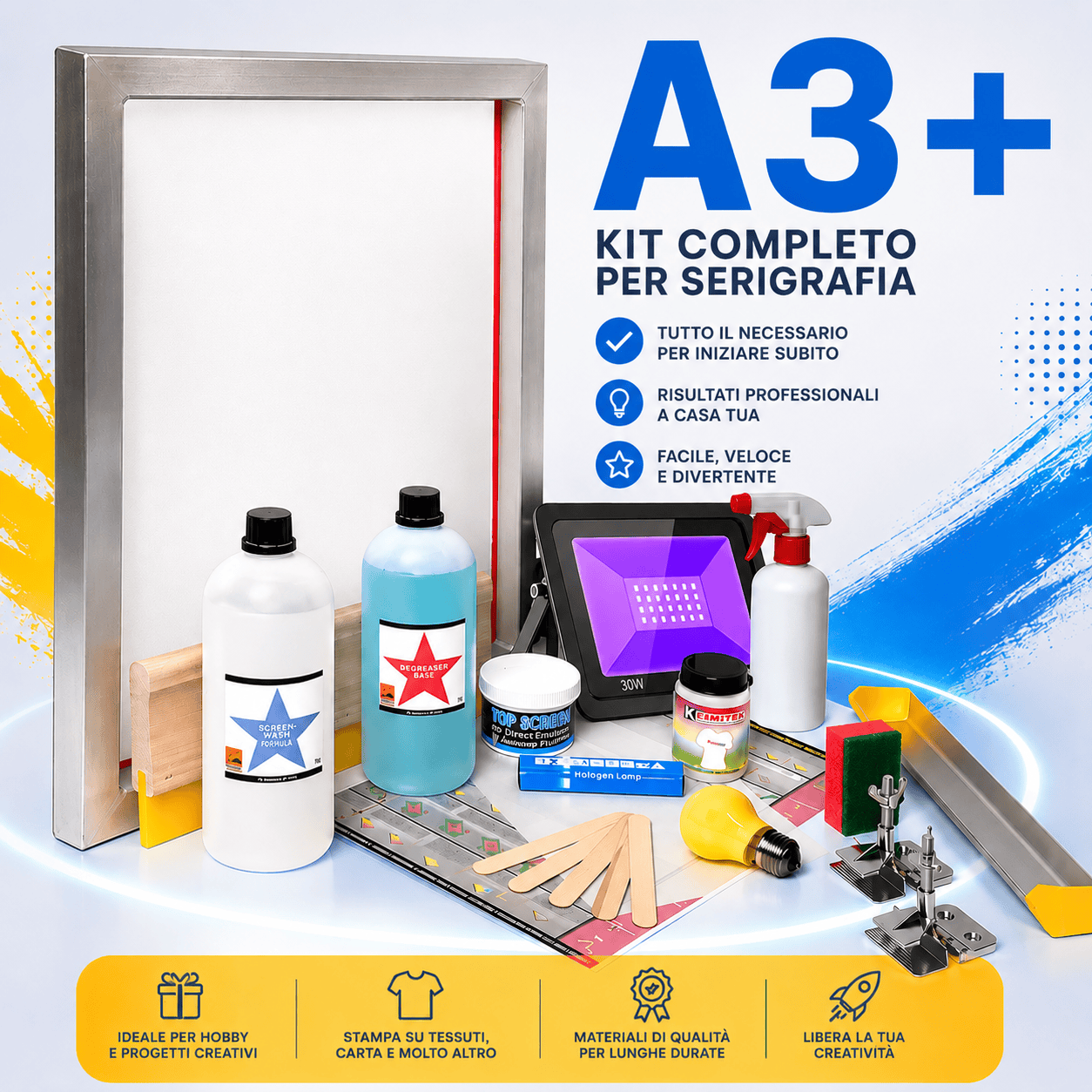 Kit serigrafia