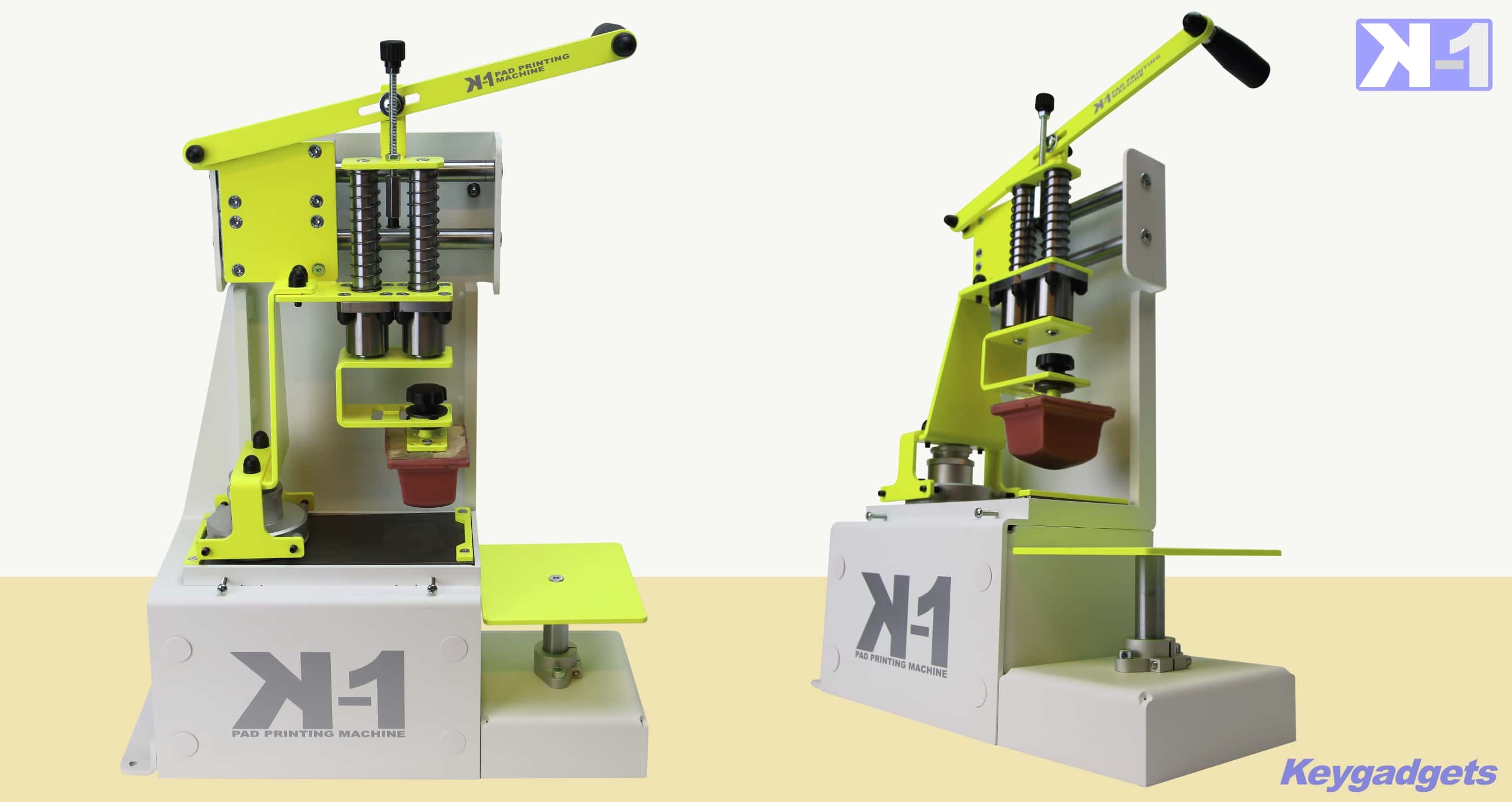 Tampondruckmaschine Geschlossenes Farbsystem